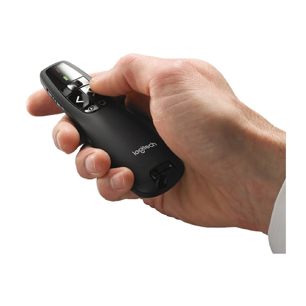 PRESENTADOR LOGITECH R400 PUNTERO LASER HASTA 15 METROS