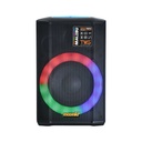 PARLANTE PORTABLE MOONKI MS-R105BLT-LBL MALIBU NEGRO/AZUL 18W RMS