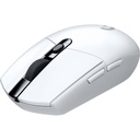 MOUSE LOGITECH G305 LIGHTSPEED INALAMBRICO 200-12000DPI 6 BOTONES BLANCO