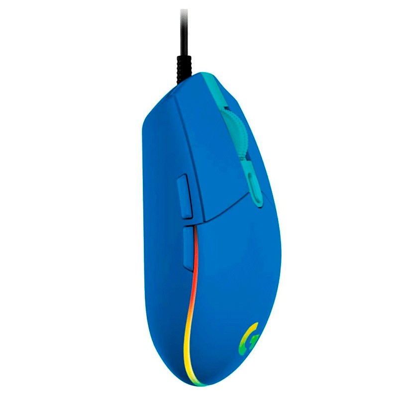 MOUSE LOGITECH G203 LIGHTSYNC 8000 DPI 6 BOTONES 1*USB-A