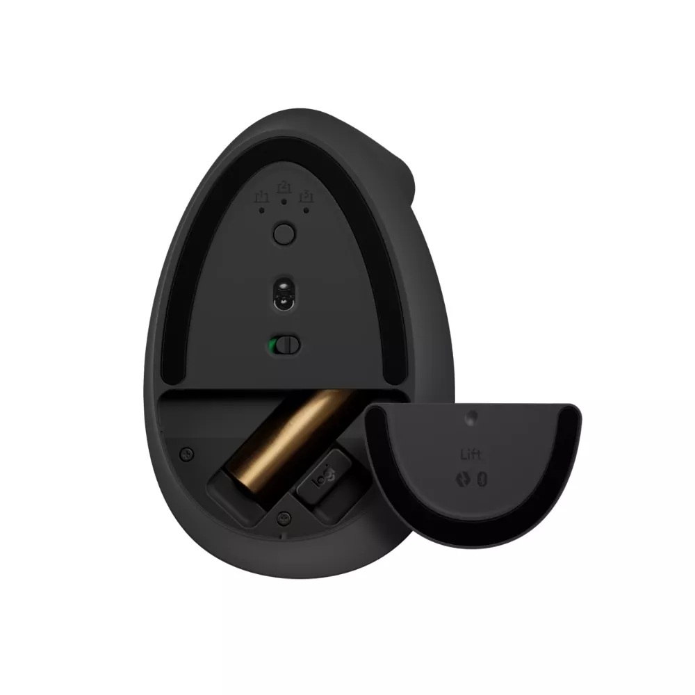 MOUSE LOGITECH M190 INALAMBRICO 3 BOTONES 1000DPI NEGRO GRANDE