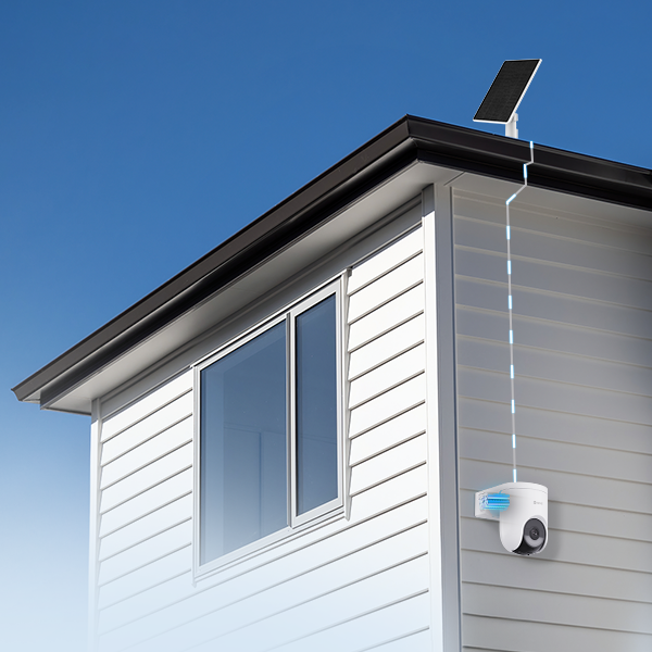 KIT CAMARA IP EZVIZ CS-CB8 LITE 2K+ IR30M AUDIO DOMO PTZ INTERPERIE BATERIA + PANEL SOLAR / TIPO-C