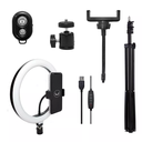 TRIPODE PRO KIT UNNO TEKNO PH1901BK *LUZ*MICROFONO *CONTROL INALAMBRICO
