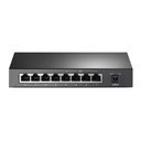 SWITCH TP-LINK TL-SG1008P 8 PUERTOS GIGABIT 4*LAN POE 64W 250M