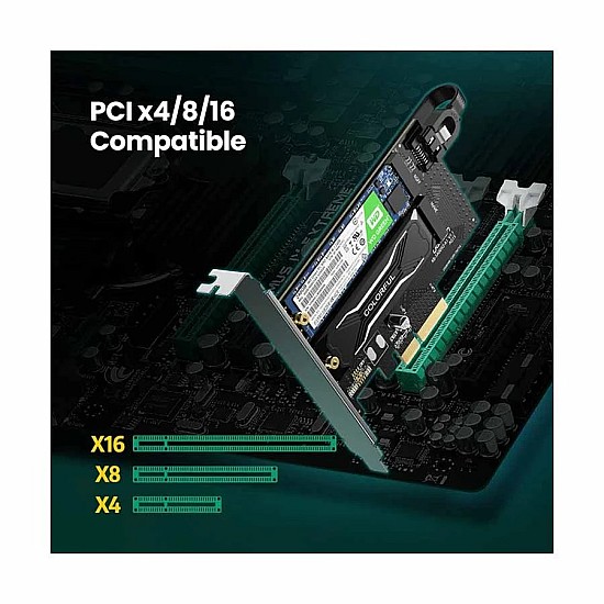 TARJETA UGREEN CM302 PCI-E 4X 8X 16X A M.2 NVME PCI-E 3.0 32GB/S