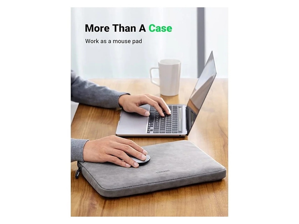 FUNDA UGREEN LP187 14"-14.9" NEOPRENO GRIS