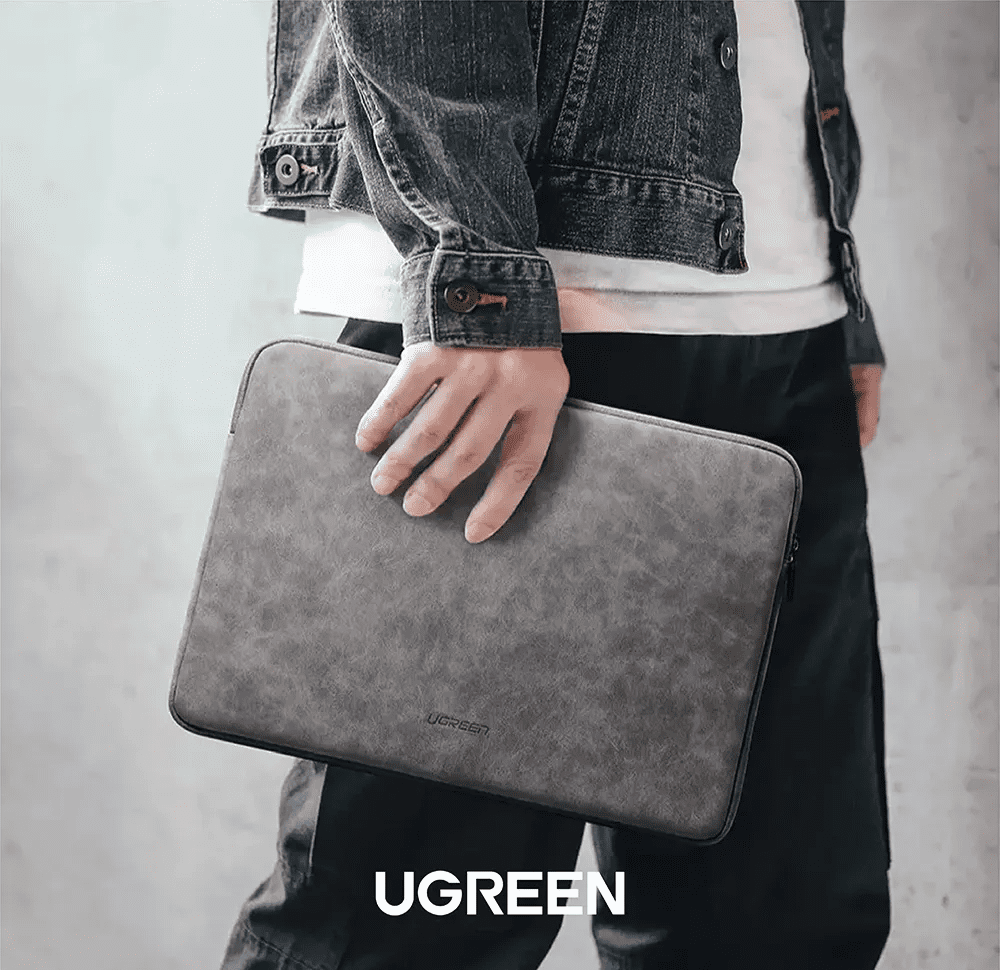 FUNDA UGREEN LP187 14"-14.9" NEOPRENO GRIS