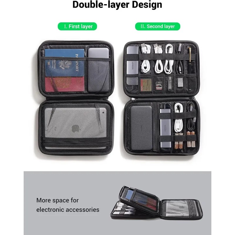 ESTUCHE ORGANIZADOR UGREEN LP139 PARA CABLES