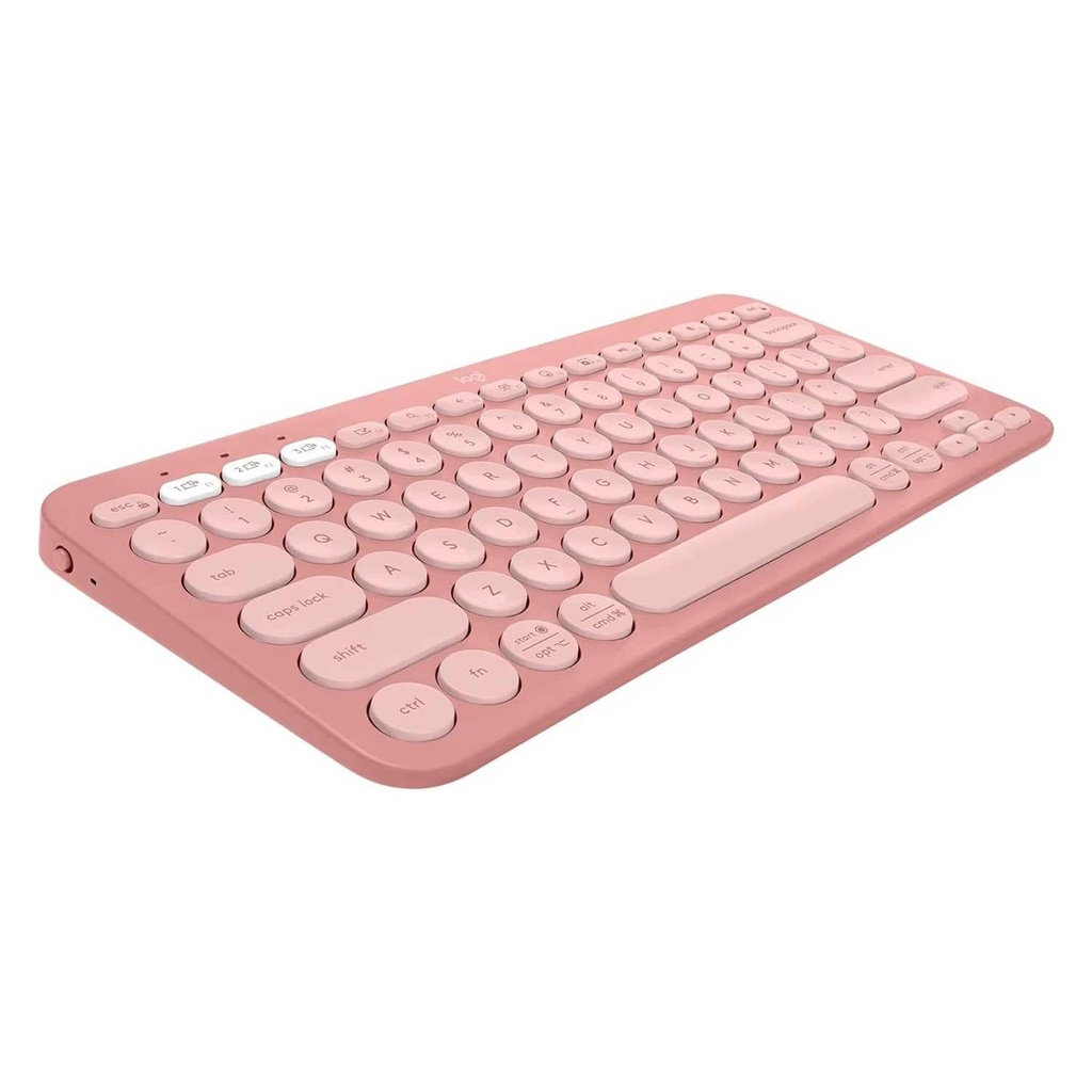 TECLADO LOGITECH PEBBLE KEYS 2 K380S BT5.4 ESPAÑOL ORO ROSA