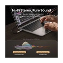 ADAPTADOR UGREEN AV168 1*1/4  A 1*3.5MM M/H 60711