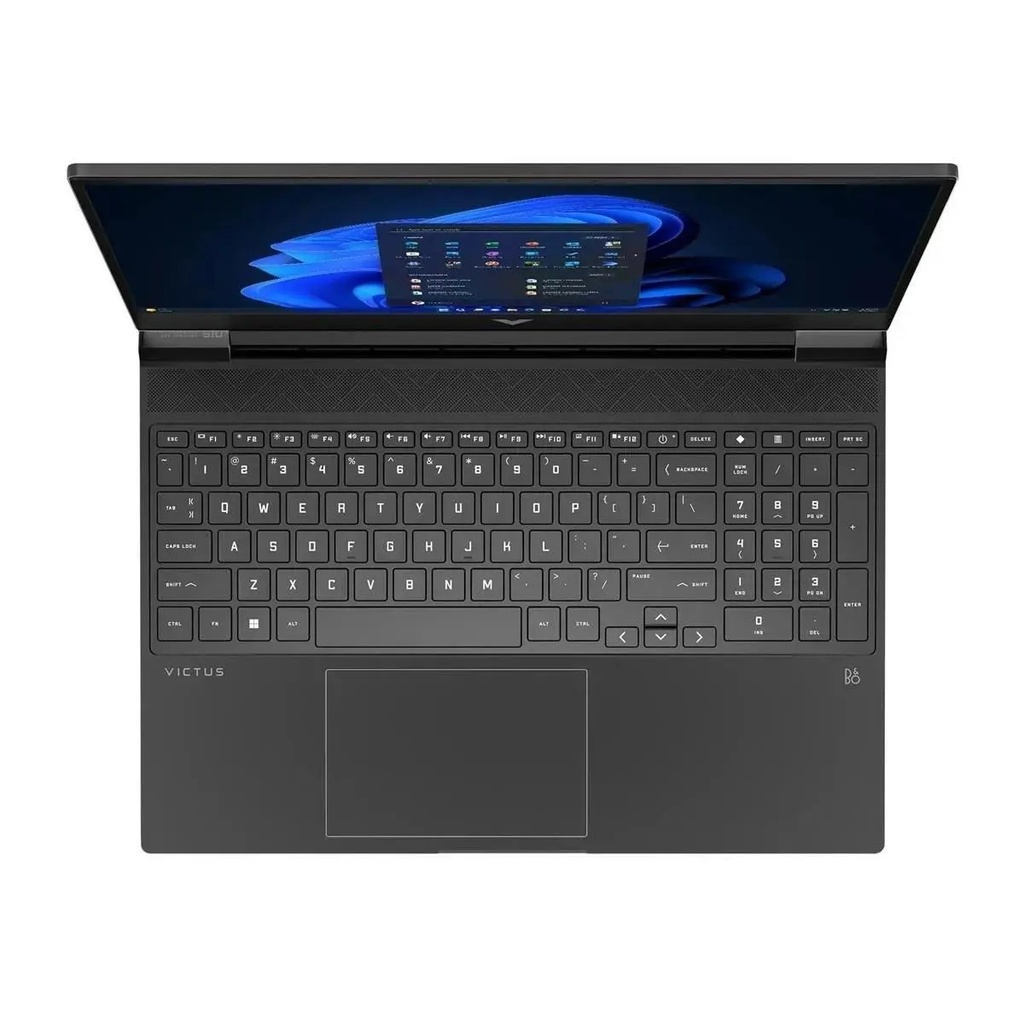 LAPTOP HP VICTUS GAMING 15-FA2701WM INTEL CI5-13420H RAM 16GB SSD 512GB NVIDIA RTX4050 6GB 15.6"FHD 144HZ IPS WIN11 NEGRO