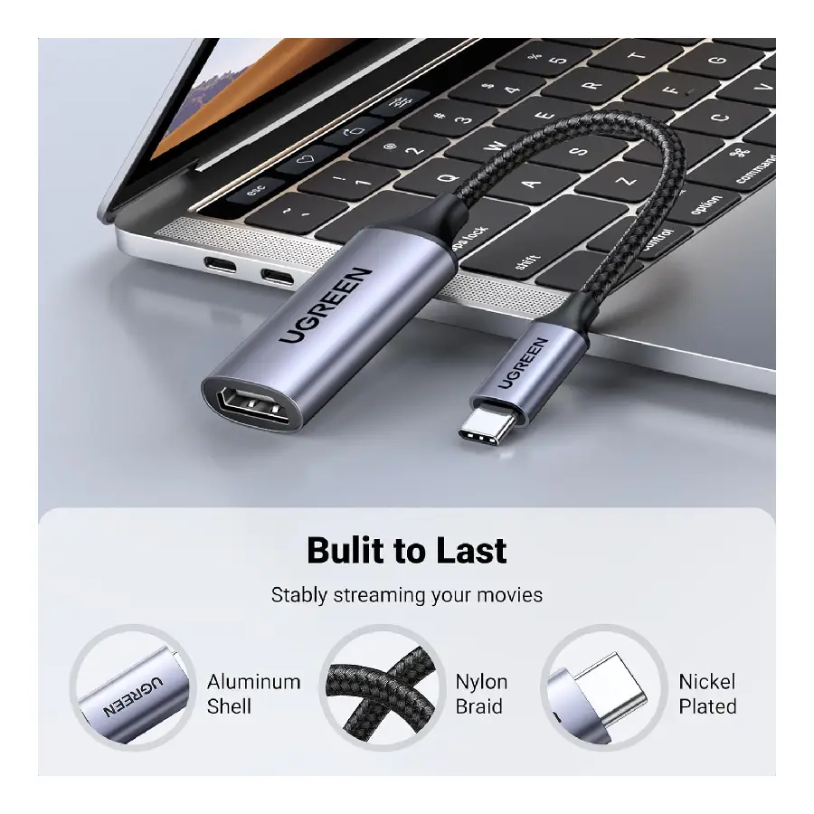 ADAPTADOR UGREEN CM297 1*USB-C A 1*HDMI 4K M/H 70444