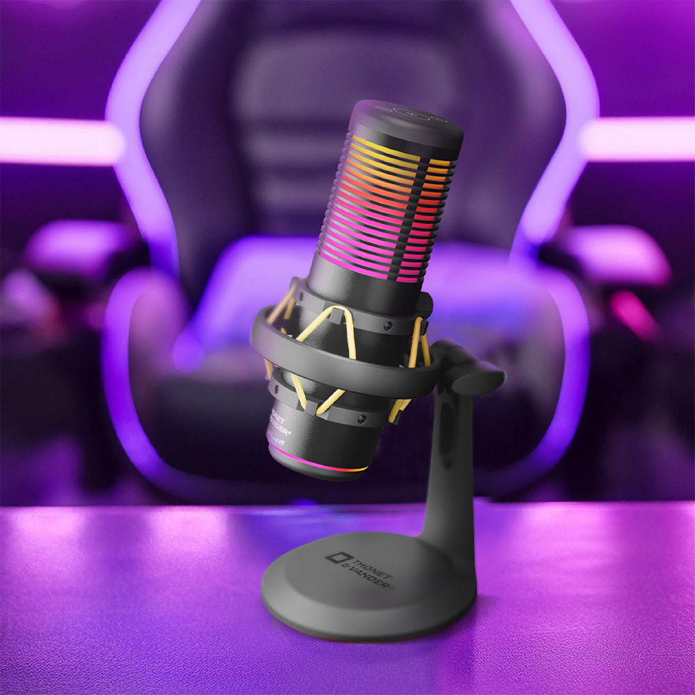 MICROFONO THONET & VANDER VX320 *USB-C/USB-A *SENSOR TACTIL *RGB