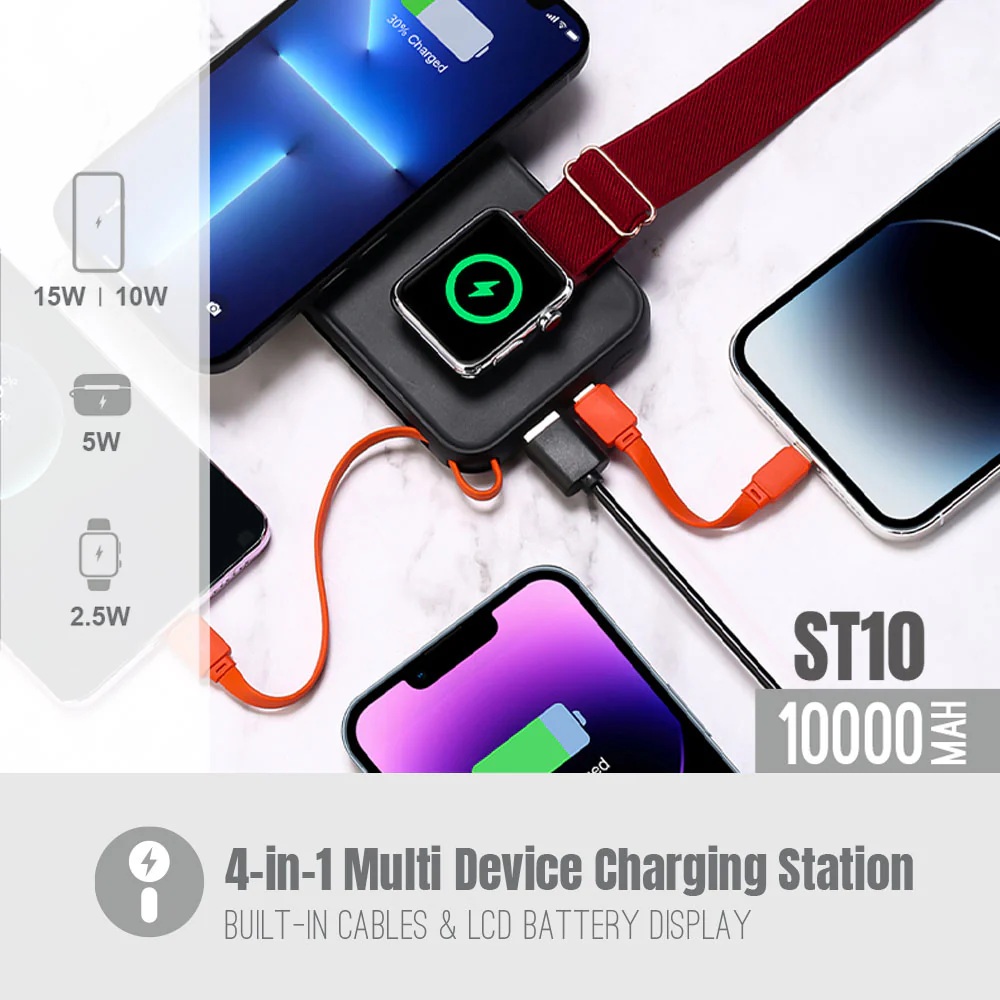 POWERBANK ARGOM ARG-PB-1138WT C12 12000MHA 5V 2.1A 2*USB-A BLANCO