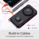 POWERBANK MAGNETIC ARGOM ARG-PB-1164BK ST10 10000MHA 5V 2.1A 2*USB-A 1*USB-C 1*USB-MICRO NEGRO (copia)