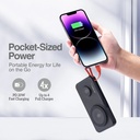 POWERBANK MAGNETIC ARGOM ARG-PB-1164BK ST10 10000MHA 5V 2.1A 2*USB-A 1*USB-C 1*USB-MICRO NEGRO (copia)