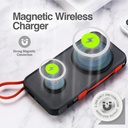 POWERBANK MAGNETIC ARGOM ARG-PB-1164BK ST10 10000MHA 5V 2.1A 2*USB-A 1*USB-C 1*USB-MICRO NEGRO (copia)