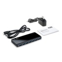 HUB USB TP-LINK UH700 1*USB-A A 4*USB-A 3.0 3*USB-A 1.5A CARGA RAPIDA 1*CABLE USB-A A MICRO-BPLEGABLE NEGRO (copia)