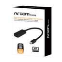 ADAPTADOR ARGOM ARG-CB-0042 1*MINI DISPLAY PORT A 1*HDMI M/H 15CM