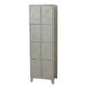 LOCKER METALICO DORS F-15 8 PUERTAS DE CANDADO 183CM*58CM*40CM