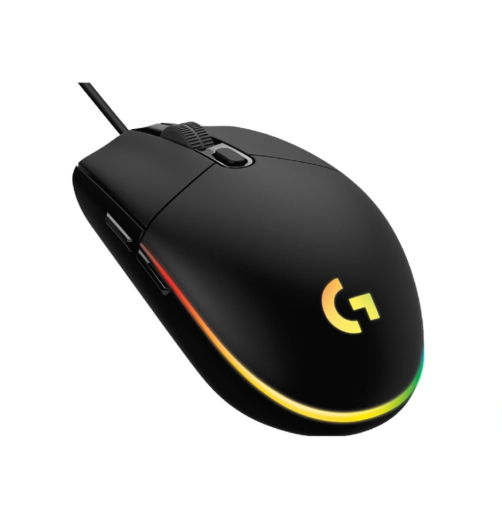 MOUSE LOGITECH G203 LIGHTSYNC 8000 DPI 6 BOTONES 1*USB-A