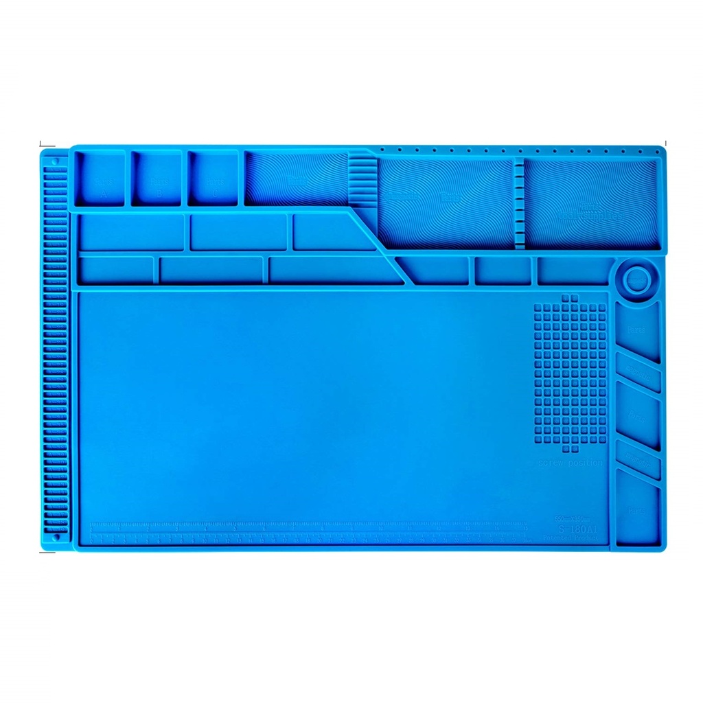 MAT DE SOLDADURA KAISI 180A1 54CM*34.5CM SILICON ANTIESTATICO