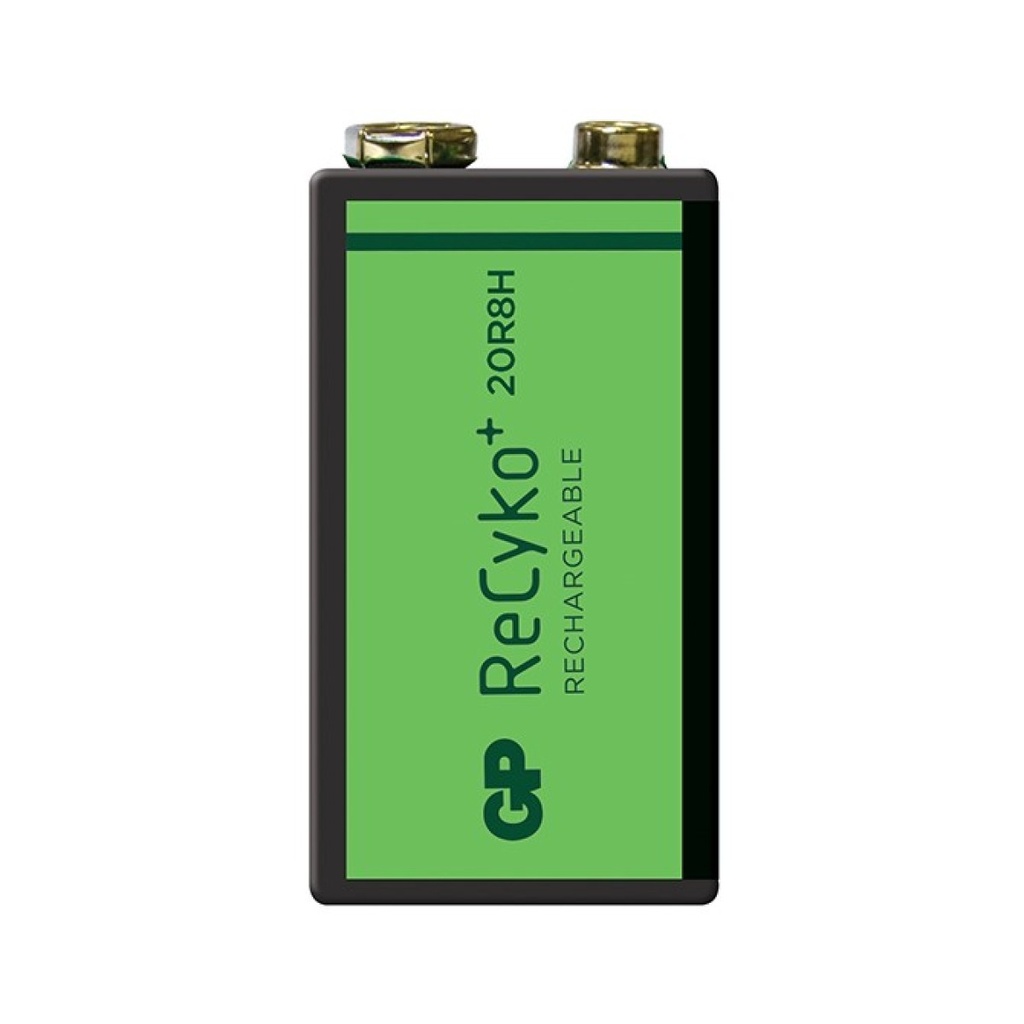 BATERIA CUADRADA GP RECYKO 9V RECARGABLE