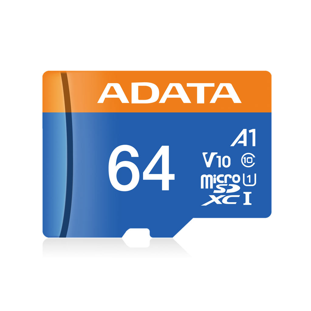 MEMORIA MICROSD ADATA 64GB A1 V10 100MB/S