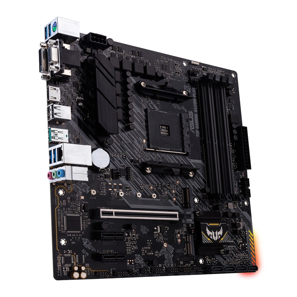 TARJETA MADRE ASUS TUF A520-M PLUS WIFI AM4 DDR4
