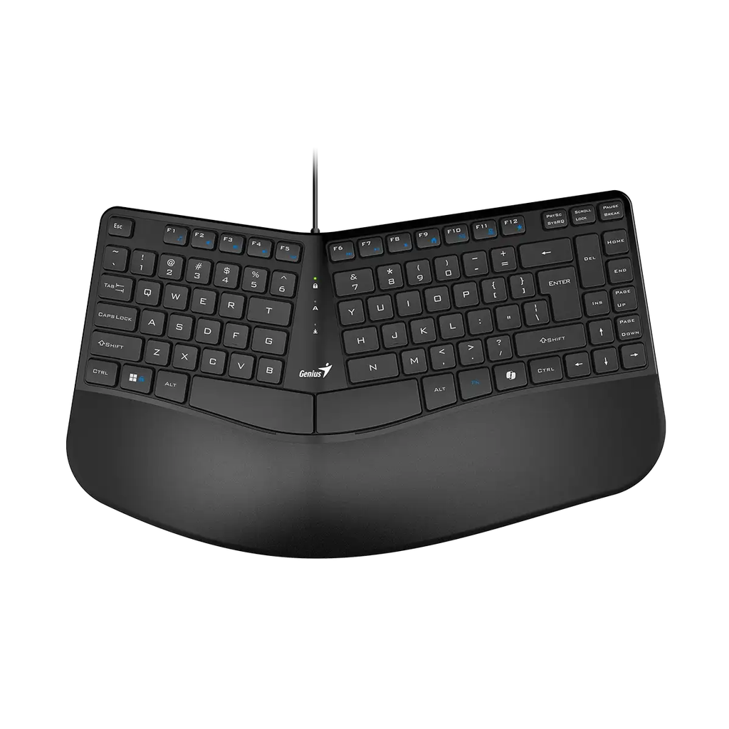 TECLADO GENIUS KB-700 ERGONOMICO 1*USB-A ESPAÑOL NEGRO