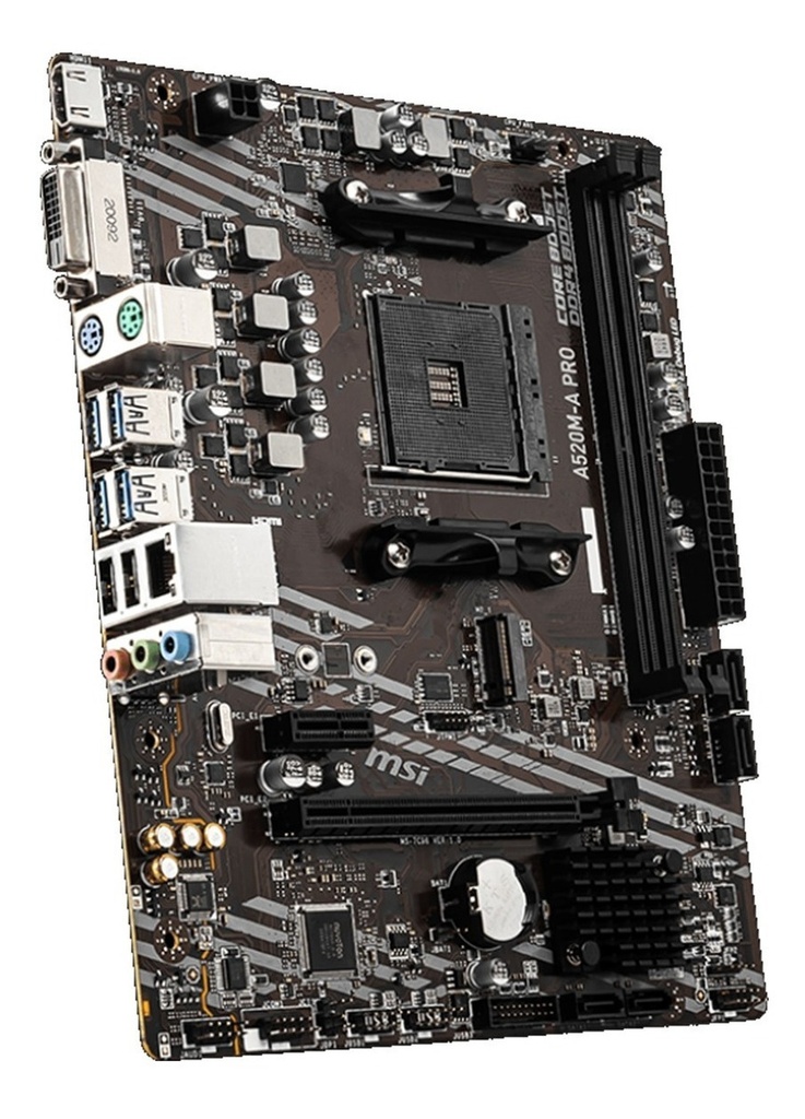 TARJETA MADRE MSI A520M-A PRO AM4 DDR4
