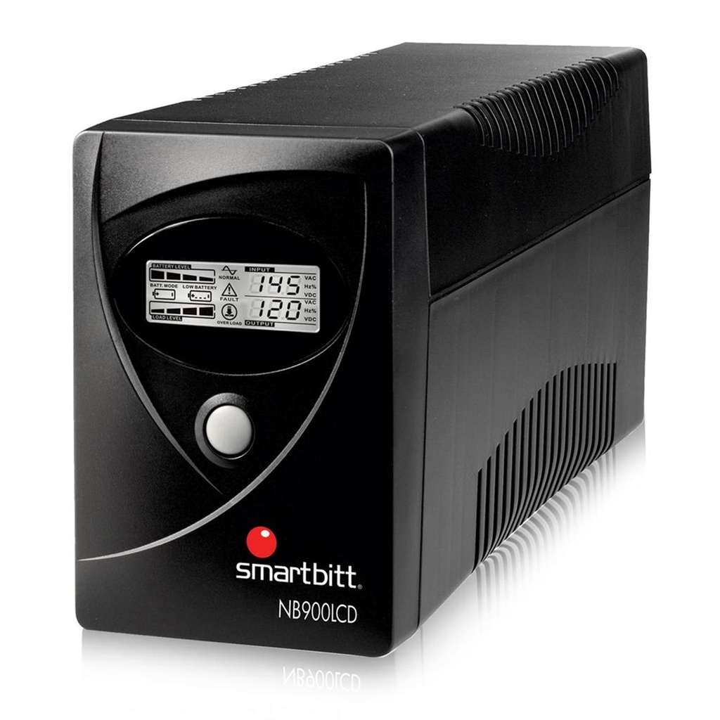 UPS SMARTBITT SBNB900LCD 900VA 480W 6 TOMAS PANTALLA LCD