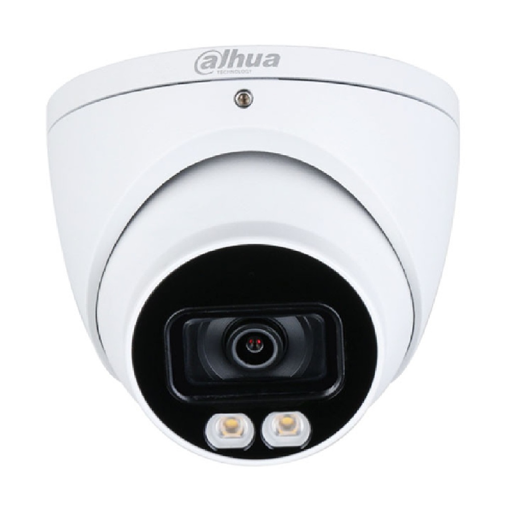 CAMARA CCTV DAHUA HAC-HDW1239TLQN-IL-A 2MP 2.8MM IR20M IP67 STARLIGHT DOMO METAL AUDIO