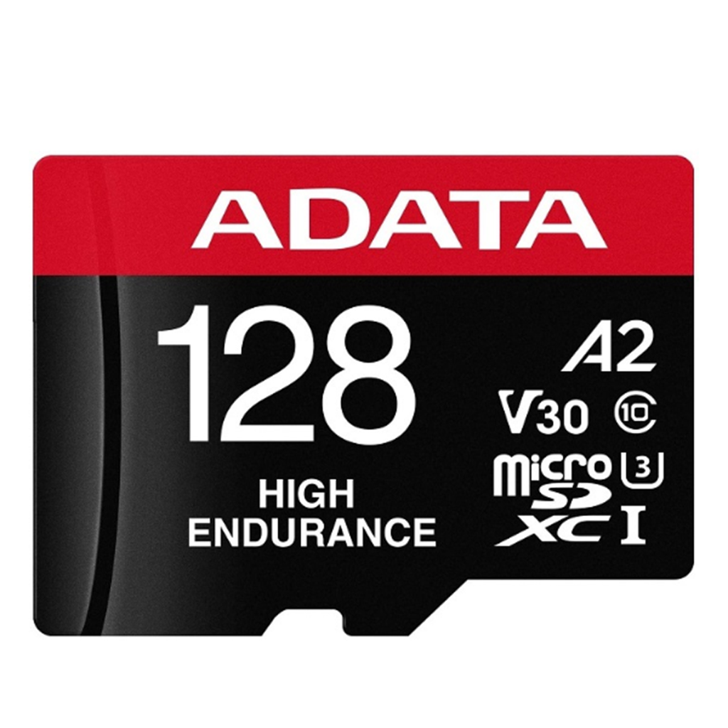 MEMORIA MICROSD ADATA 128GB HIGH ENDURANCE V30 A2 100-85MB/S