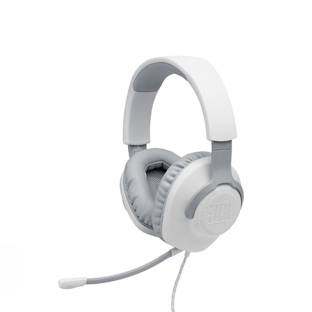 HEADSET JBL QUANTUM 100 1*3.5MM BLANCO