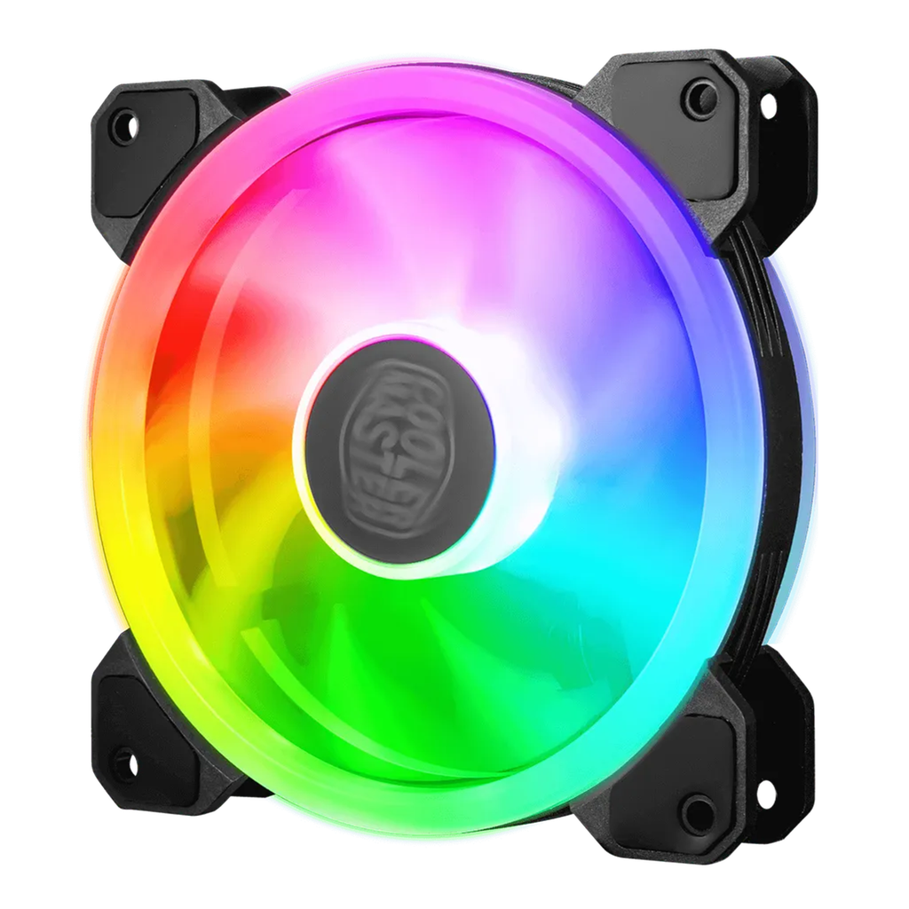 ABANICO CASE COOLER MASTER MF120 S3 120MM RGB 4 PINES