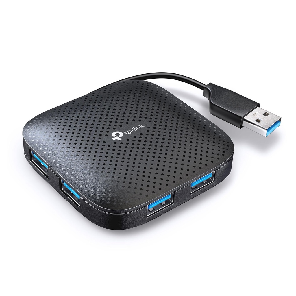 HUB USB TP-LINK UH400 1*USB-A A 4*USB-A 3.0 PLEGABLE NEGRO