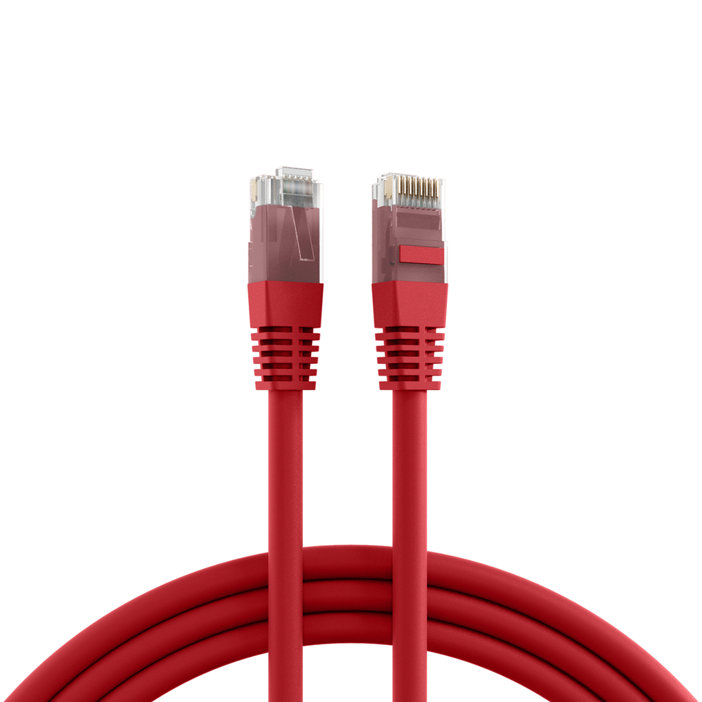 CABLE PATCHCORD TEKLINK PCMTL603FTRD CAT6 90CM ROJO