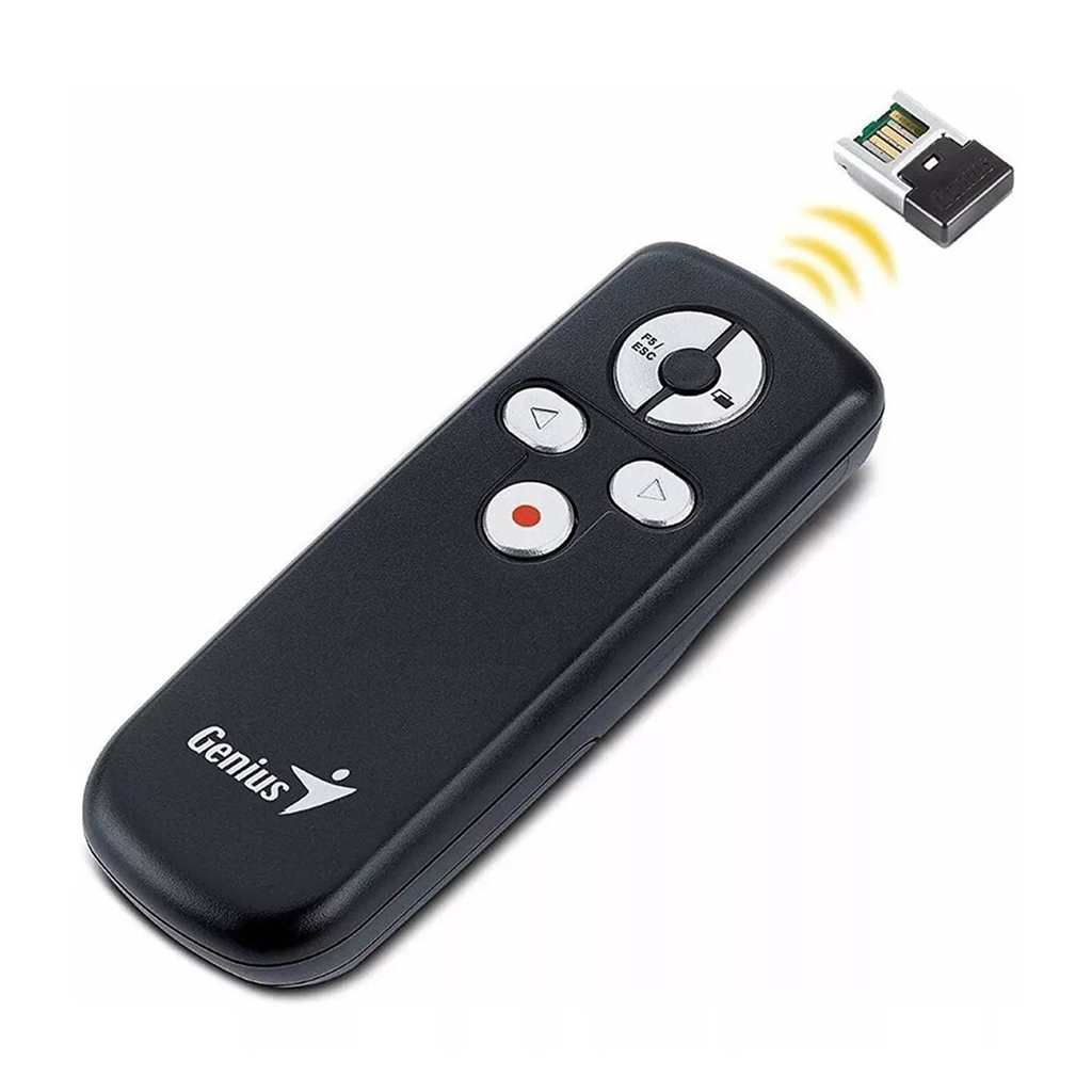 PRESENTADOR GENIUS MEDIA POINTER 100 PUNTERO LASER