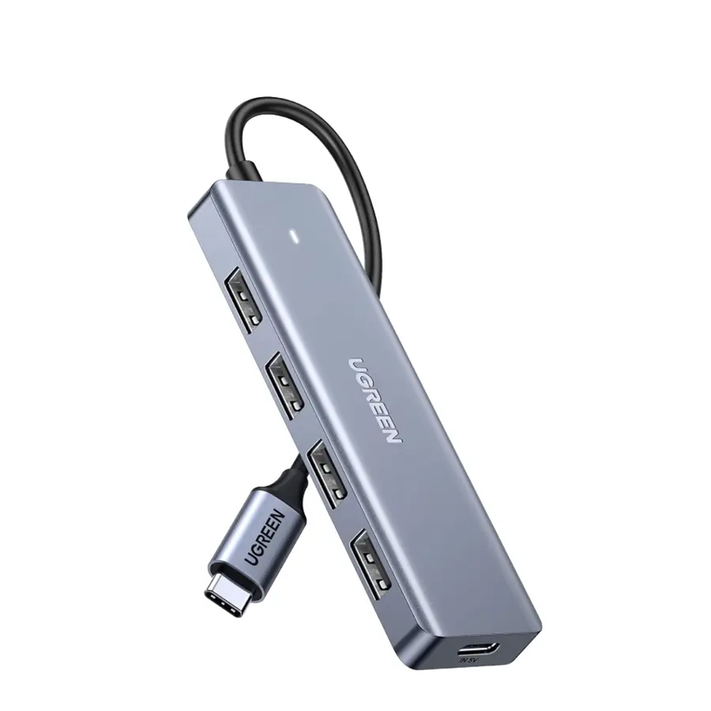 HUB USB UGREEN CM219 70336 1*USB-C A 1*USB-C 4*USB-A 3.0