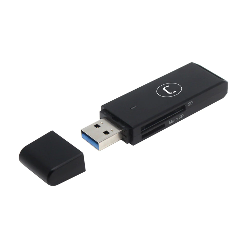 LECTOR DE MEMORIAS UNNO TEKNO CR1004BK 1*USB-A 3.0