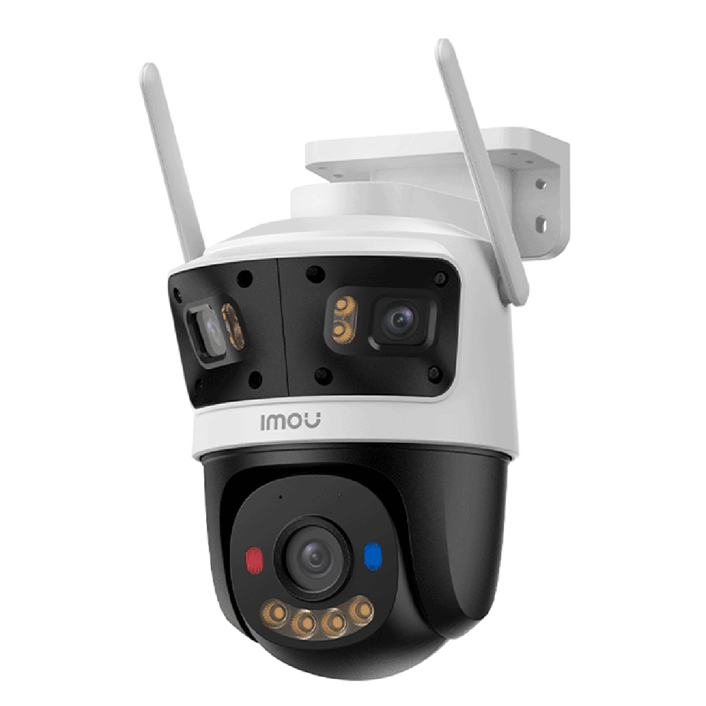 CAMARA IP IMOU CRUISER TRIPLE IPC-S7UN-11M0WED 5MP+2*3MP IR30M FULL-COLOR WIFI AUDIO DOMO PTZ INTERPERIE SIRENA