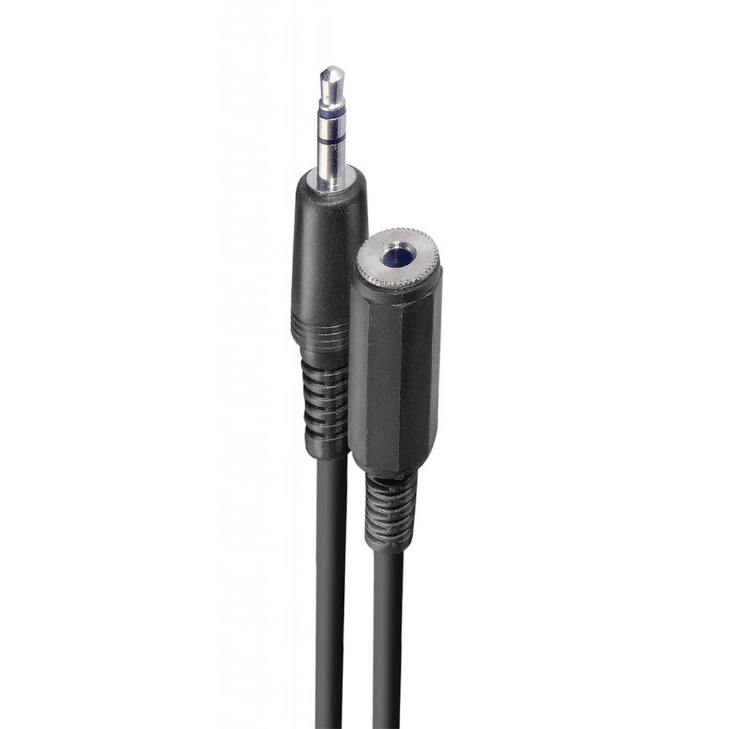 CABLE KIRLIN LGA-569L-6M/BK 1*3.5MM TRS A 1*3.5MM TRS 6M M/H