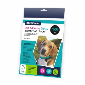 PAPEL ADHESIVO STUDMARK ST-00377-WGC CARTA 135G GLOSSY