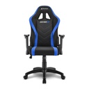 SILLA GAMER SHARKOON SGS2 JR C/BRAZO AJUSTABLE NEGRO/AZUL PARA NIÑO