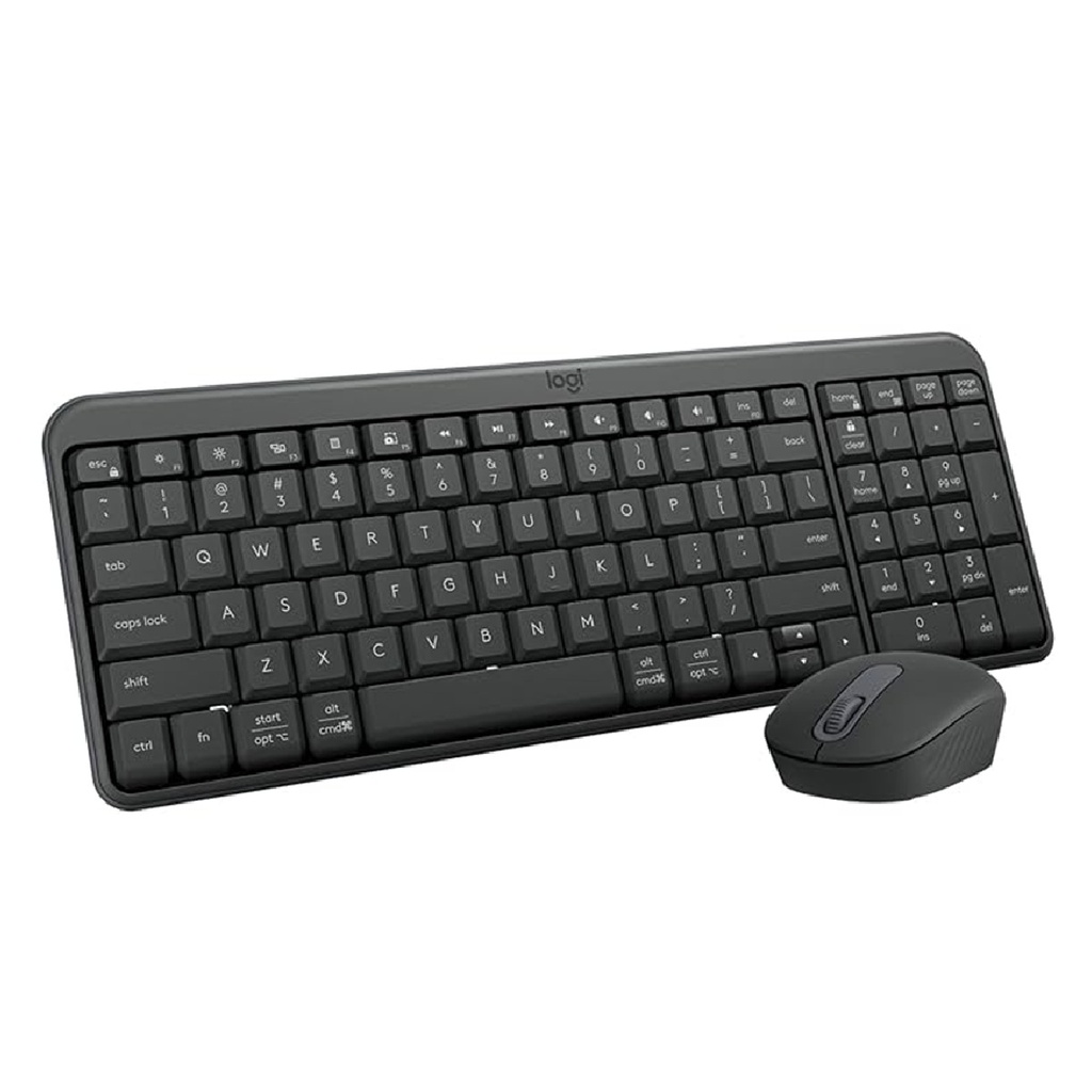 MOUSE+TECLADO LOGITECH MK250 BLUETOOTH 3 BOTONES ESPAÑOL NEGRO