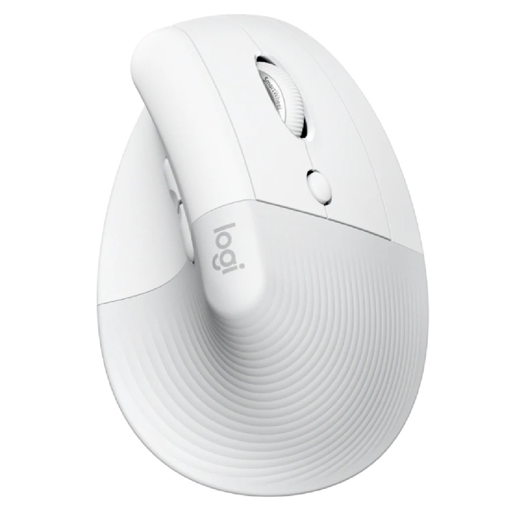 MOUSE LOGITECH ERGO LIFT BLUETOOOTH VERTICAL 6 BOTONES 1000DPI BLANCO