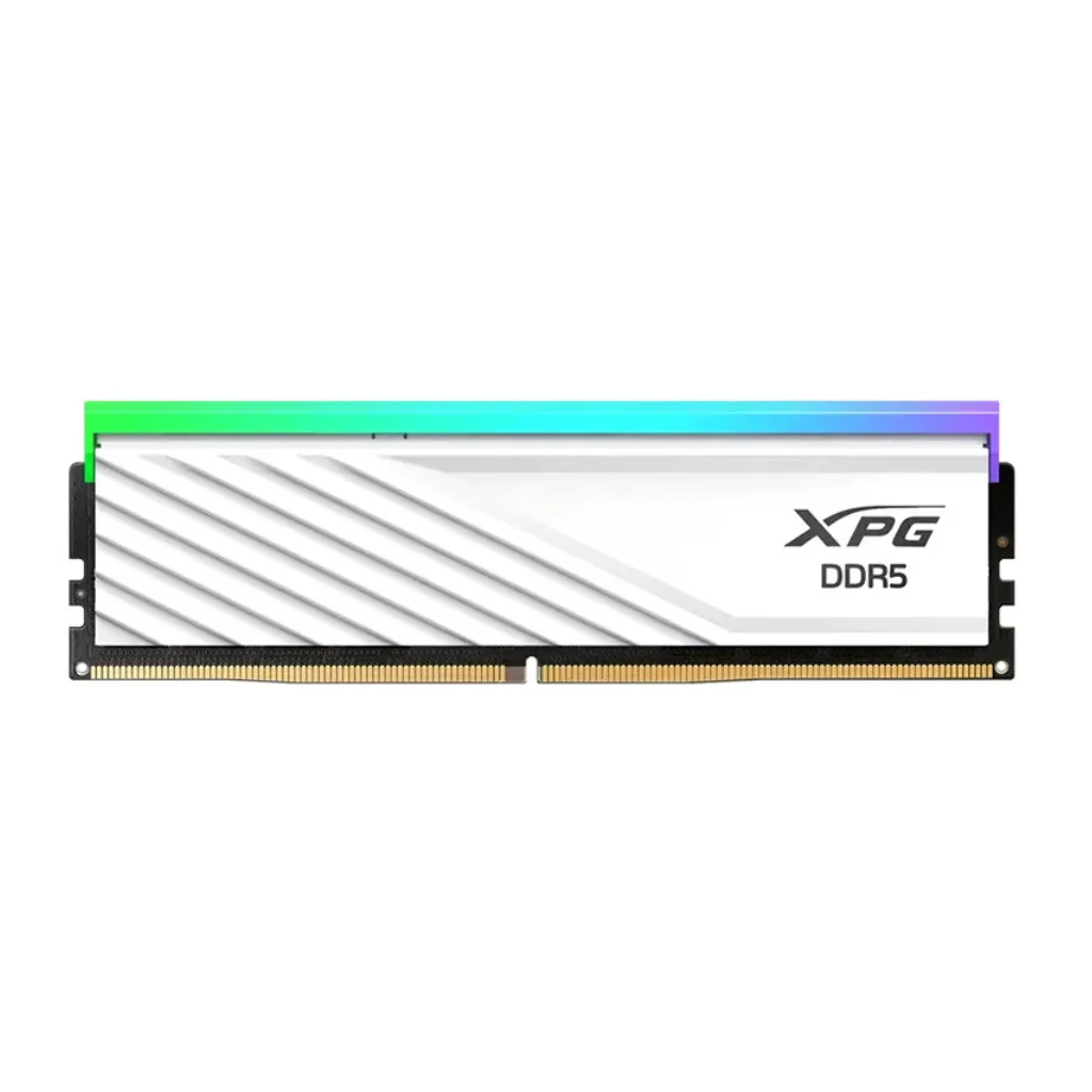 RAM DDR5 ADATA XPG LANCER BLADE 16GB 6000MHZ RGB BLANCA