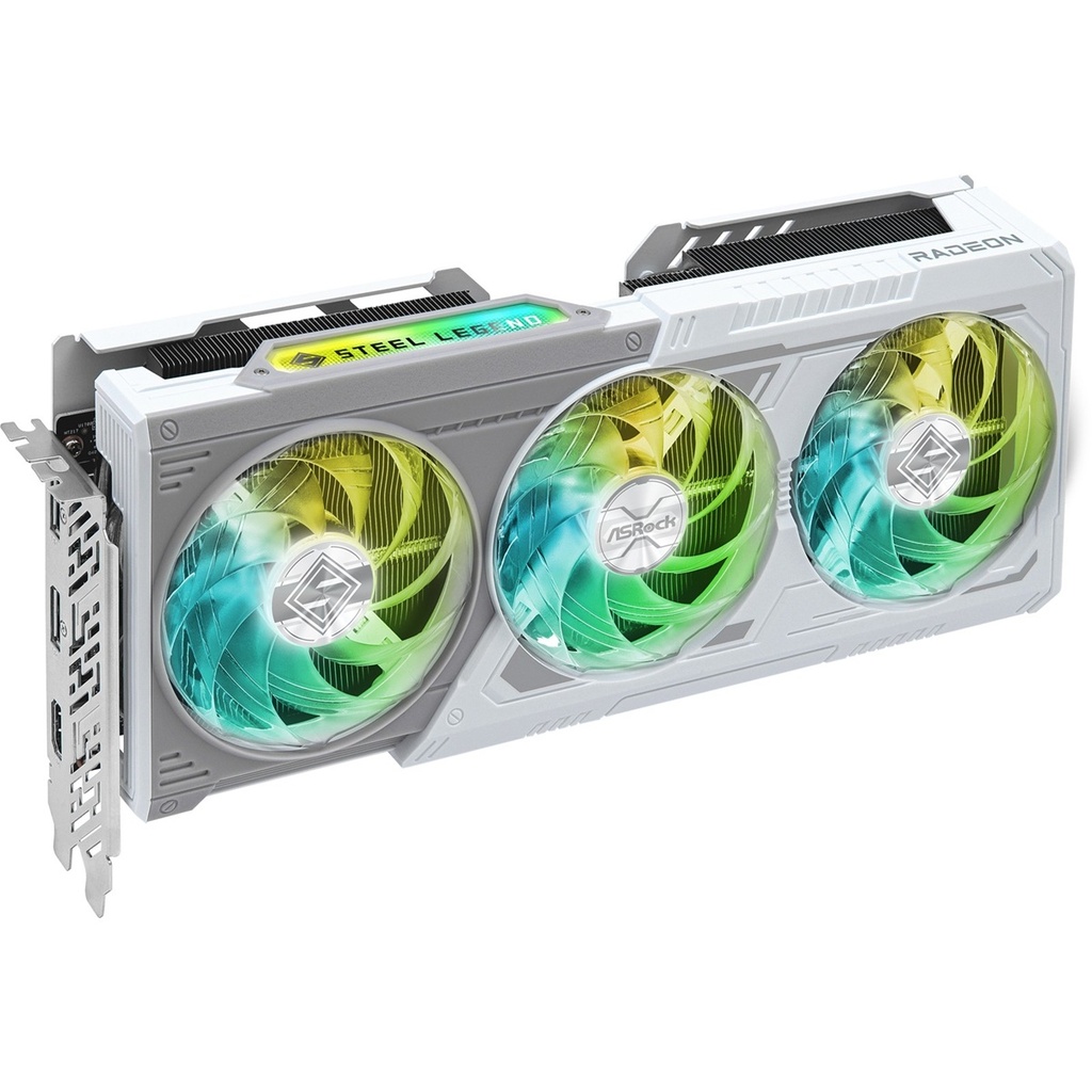 TARJETA VIDEO ASROCK RADEON RX9060XT SL 8GO 8GB GDDR6
