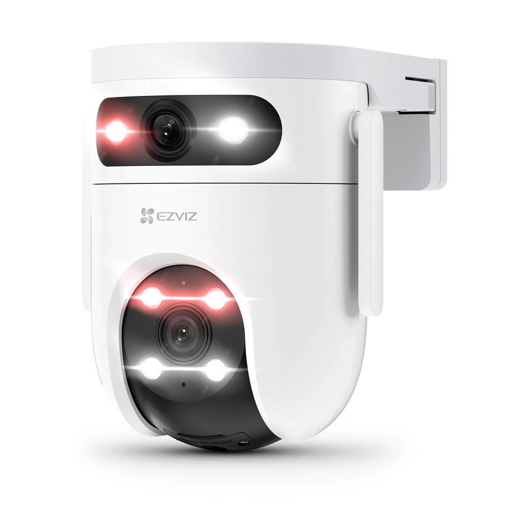 CAMARA IP EZVIZ H9C DUAL 2K/3MP IR30M WIFI6 AUDIO DOMO PTZ INTERPERIE SIRENA